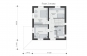 Проект двухэтажного жилого дома с террасами Rg5377 План3